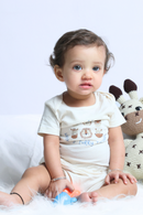 Momokos - 100% Organic Cotton Furry Friends Bodysuit