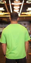 Oversized Men T-shirt in Bio Green