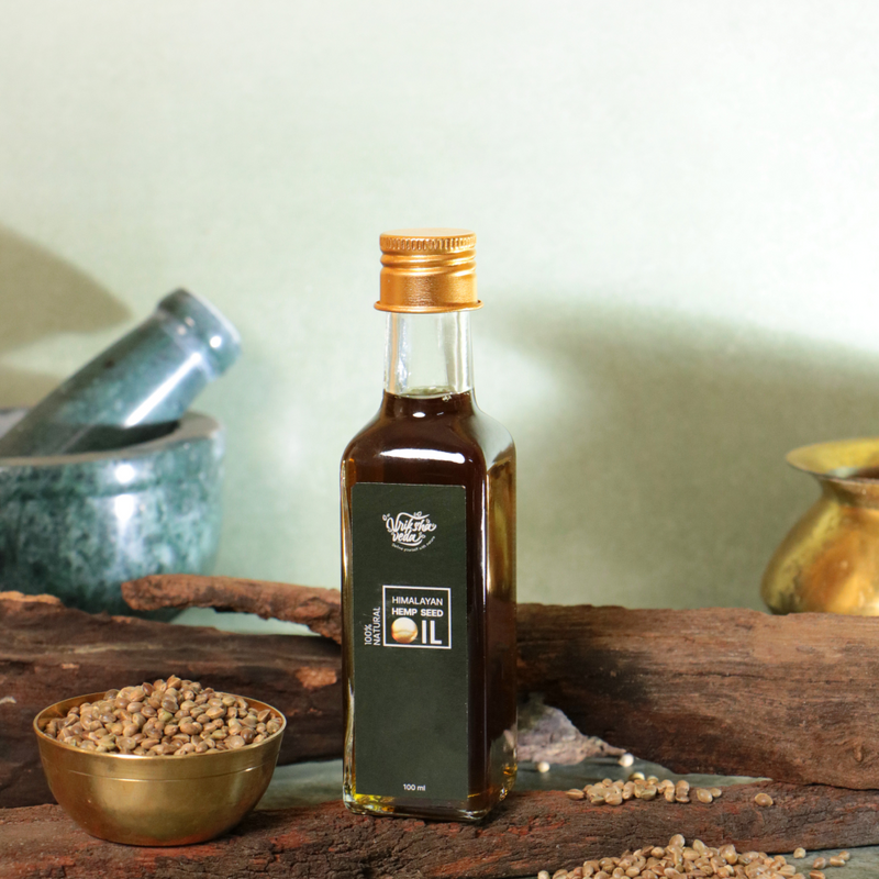 Cold Pressed Himalayan Hemp Seed Oil from Uttarakhand