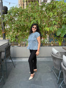 Bluebell Gingham Top