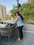 Bluebell Gingham Top