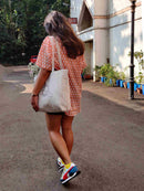 Patrah Adam's Hand Art Canvas Tote Bag