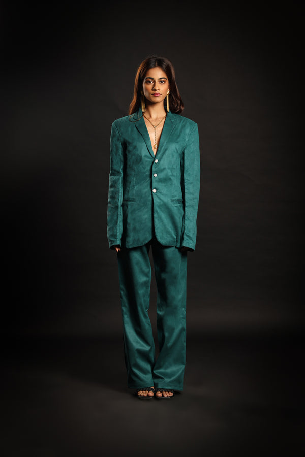 Jade Green Women Suit Set