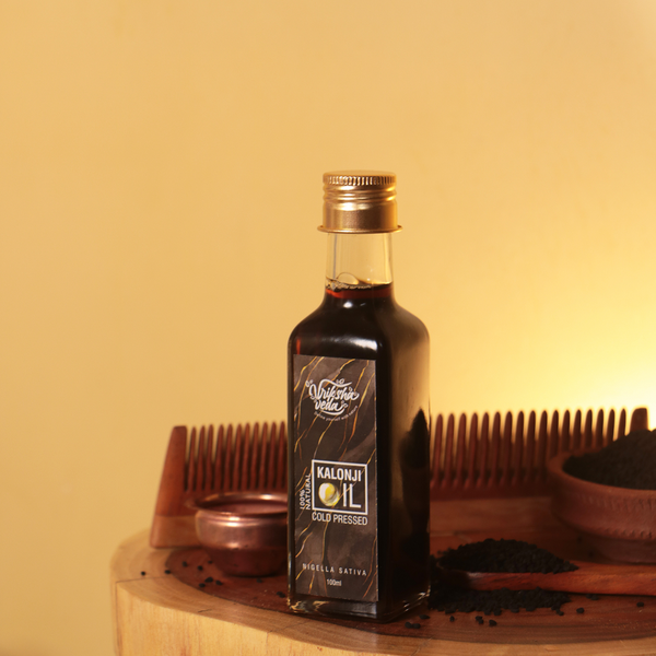 Vriksha Veda Black Kalonji Oil - Hair Oil