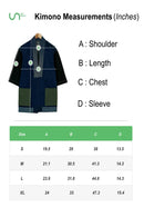 Un Denim - 100% Cotton Unisex Upcycled Denim Kimono Jacket | 178