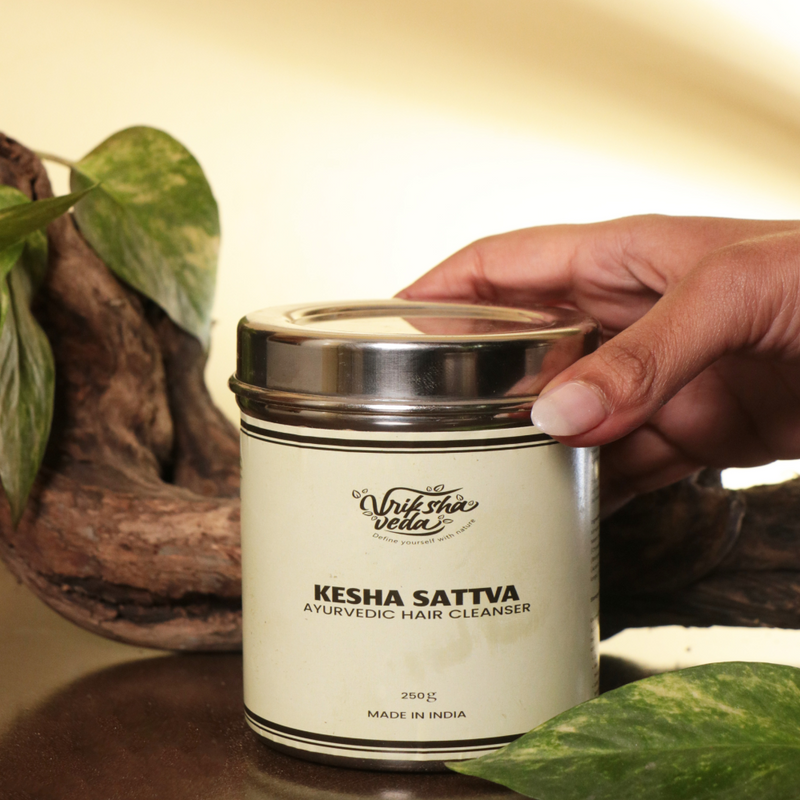 Kesha Sattva Ayurvedic Hair Cleanser I Hair Wash Powder