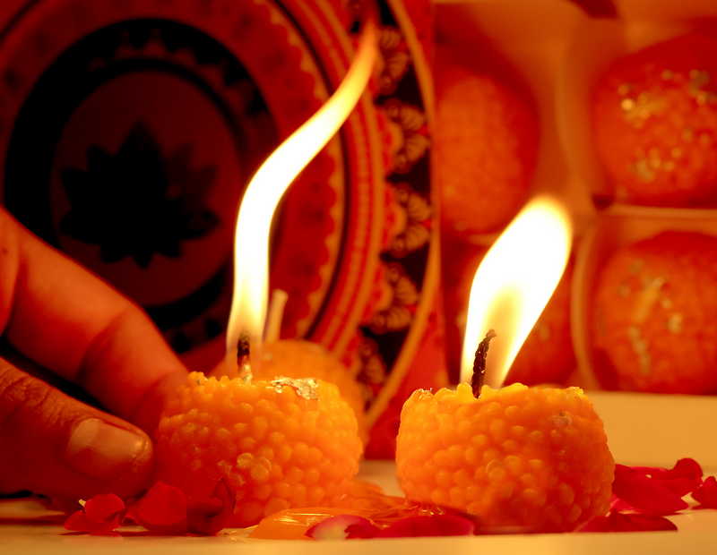 Sweetness of Laddoo Candles (Pack of 6)