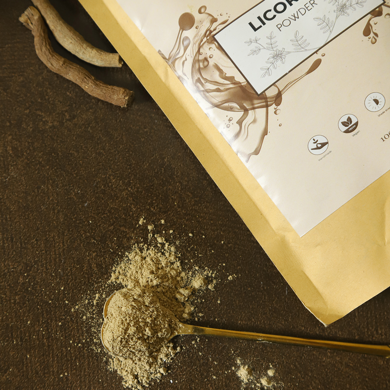 Vriksha Veda Beige Licorice Powder - Face & Hair Care