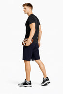 Bamboo Active Shorts with side Pockets for Men | Breathable & Ultra-Soft Gym, Lounge & All-Day Wear | Navy Blue