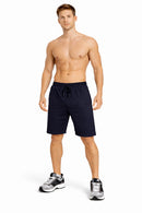 Bamboo Active Shorts with side Pockets for Men | Breathable & Ultra-Soft Gym, Lounge & All-Day Wear | Navy Blue