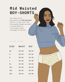 Wear Equal Classic Black Boy-Shorts