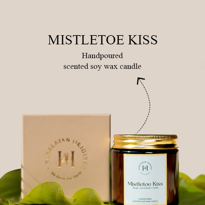 Mistletoe Kiss Soy Wax Scented Candle