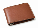 SriJeevanam Plant-Based Leather Men Brown Money Clip Wallet
