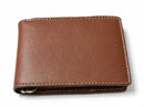 SriJeevanam Plant-Based Leather Men Brown Money Clip Wallet