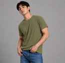 Olive Men’s Regular Fit Bamboo T-Shirt | Smart, Breathable & All-Day Comfort