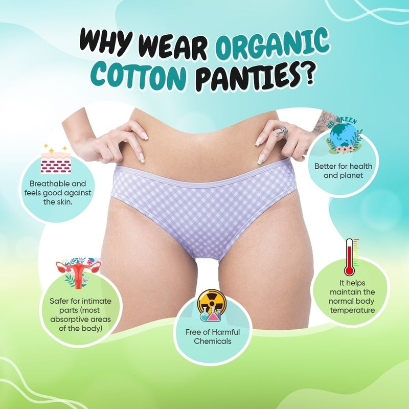 Organic Stylish Panty (Bikini) (2pc)