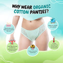 Organic Everyday Undies (Bikini) (3pc)