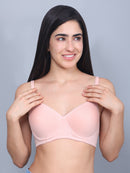 BAMBOO FABRIC FULL COVERAGE PADDED T-SHIRT BRA | BEIGE
