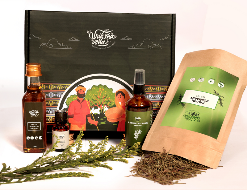 Vriksha Veda Pahadi Rosemary Range Hamper - Gift Hamper