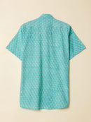 Patrah Block Block Printed Cotton Shirt