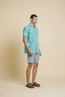 Patrah Block Botanical Floral Handblock Printed Shirt