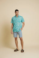 Patrah Block Botanical Floral Handblock Printed Shirt