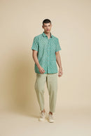 Patrah Block Holiday Handblock Printed Shirt