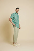 Patrah Block Holiday Handblock Printed Shirt