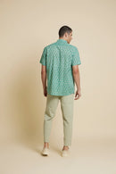 Patrah Block Holiday Handblock Printed Shirt