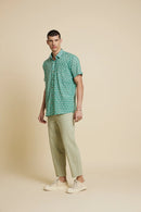 Patrah Block Holiday Handblock Printed Shirt