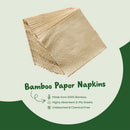 Bamboo Paper Napkins (1 Ply | 100 Sheets)