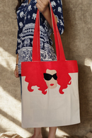 Shakti Kriti Organic Cotton Tote Bag | Women | Off White | Tote bag