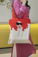 Shakti Kriti Organic Cotton Tote Bag | Women | Off White | Tote bag