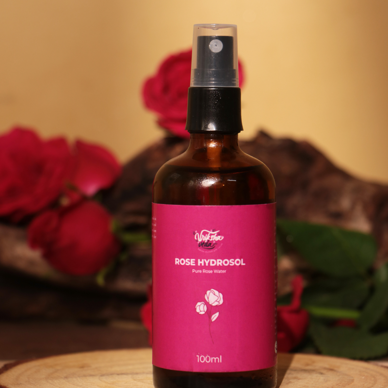 Vriksha Veda Transparent Rose Hydrosol - Skin Care