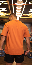 rustic brown oversized t-shirt