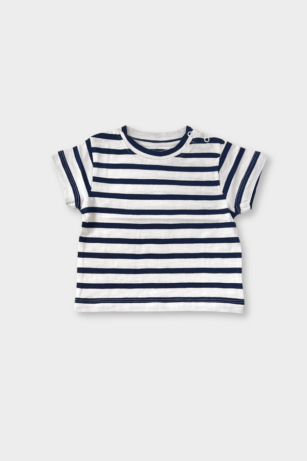 Momokos - 100% Organic Cotton Striped Tee