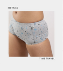 Wear Equal Time Travel Boy-Shorts