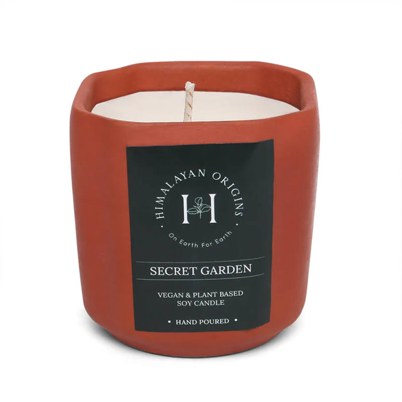 Secret Garden Soy Wax Scented Candle
