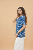 Serovey Modal & Naturally Dyed Women’s Indigo T-shirt