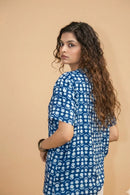 Serovey Modal & Naturally Dyed Women’s Indigo T-shirt