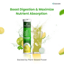 Zaocare Supergreens Effervescent Tablets for Men and Women | Daily Fibers For Tummy Fat Burn, Boosts Immunity, and Gut Detox