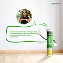 Zaocare Supergreens Effervescent Tablets for Men and Women | Daily Fibers For Tummy Fat Burn, Boosts Immunity, and Gut Detox