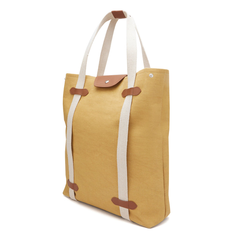 3-in-1 Yellow Canvas Convertible Bag