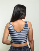 Wear Equal Nautical Crop Top