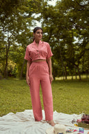 The Conscious Closet Blooming Ruffino Women Shirt