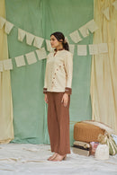 The Conscious Closet Bramble Women Trousers in Handloom Cotton