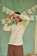 The Conscious Closet Bramble Women Trousers in Handloom Cotton