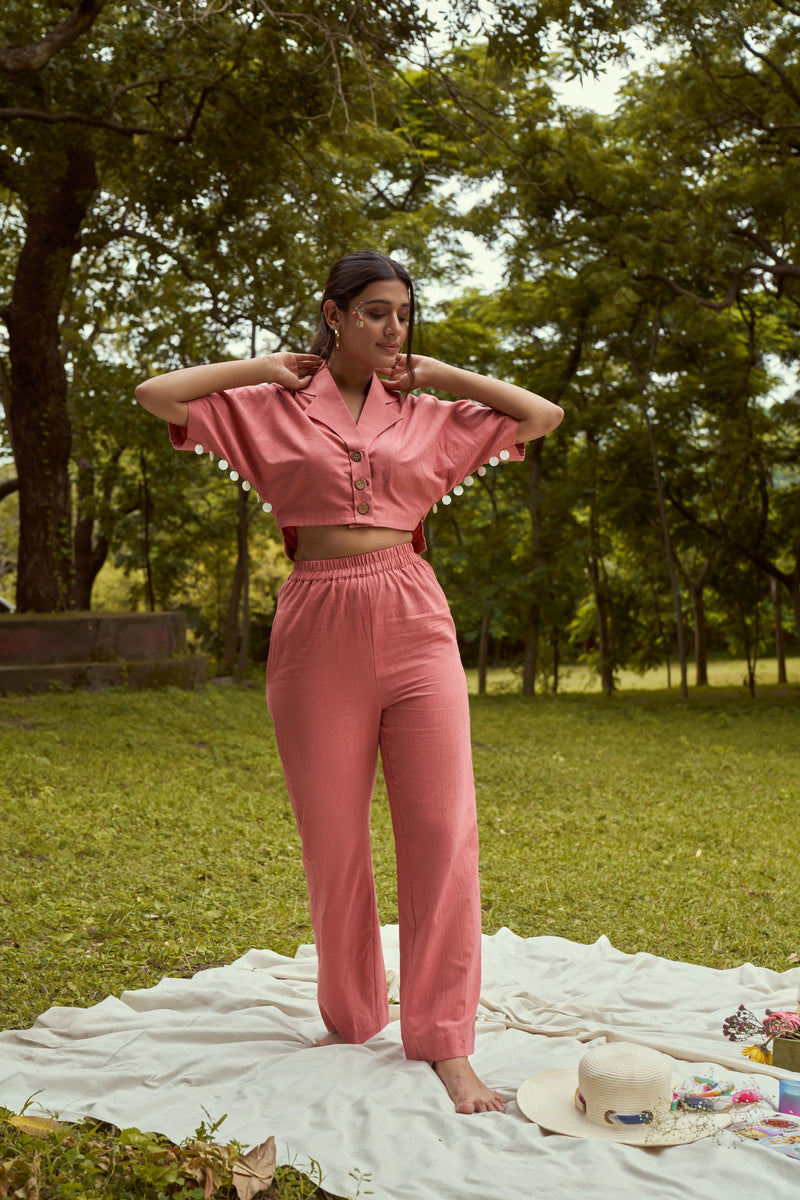 The Conscious Closet Blooming Ruffino Trousers