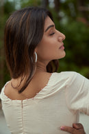 The Conscious Closet Blooming Rose Detachable Dress in Hemp and Linen