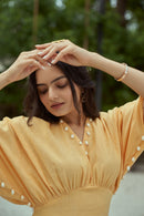 The Conscious Closet Sicily Kaftan Short Dress